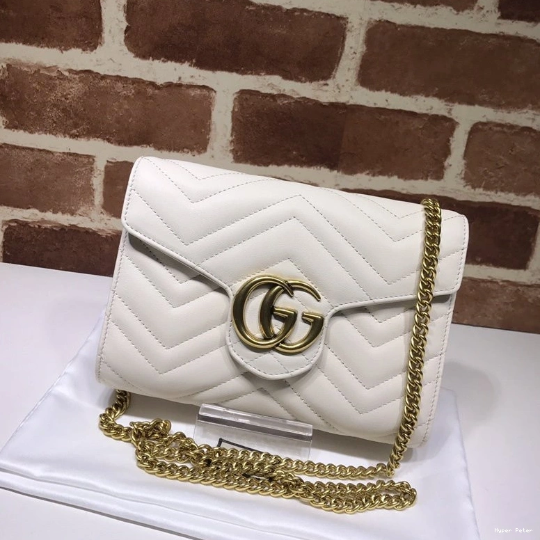 Hyper Peter GG GUCCI CHAIN WALLET MARMONT 0710